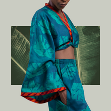 Load image into Gallery viewer, Batik Multi-wear Top - Water on Fire - PRE ORDER
